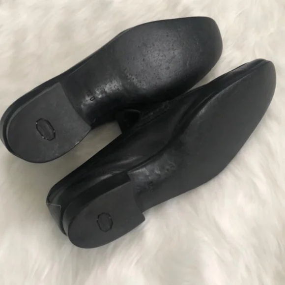 Gucci Men's Black Leather Loafers Size 12 - Picture 9 of 10
